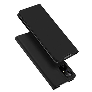Чохол-книжка Dux Ducis з кишенею для візиток для Samsung Galaxy S20+, Чорний