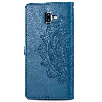 Кожаный чехол (книжка) Art Case с визитницей для Samsung Galaxy J6+ (2018) (J610F), Синий