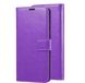 Чехол (книжка) Wallet Glossy с визитницей для Samsung Galaxy A40 (A405F), Фиолетовый