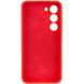 Чохол Silicone Cover Lakshmi Full Camera (AAA) для Samsung Galaxy S24+, Червоний / Red