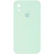 Чохол Silicone Case Square Full Camera Protective (AA) для Apple iPhone XR (6.1"), Бирюзовый / Light Turquoise