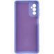 Чехол Silicone Cover Lakshmi Full Camera (AA) для Samsung Galaxy M35 5G Сиреневый / Dasheen