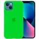 Чохол Silicone Case Full Protective (AA) для Apple iPhone 13 mini (5.4 "), Зеленый / Green