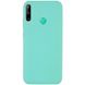 Чохол Silicone Cover Full without Logo (A) для Huawei P40 Lite E / Y7p (2020), Бирюзовый / Ocean blue