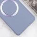 TPU чехол Bonbon Metal Style with MagSafe для Xiaomi Redmi Note 13 Pro+ Серый / Lavender