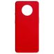 Силиконовый чехол Candy для OnePlus 7T Красный