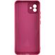 Чехол Silicone Cover Lakshmi Full Camera (A) для Samsung Galaxy A04 Бордовый / Marsala