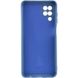 Чехол Silicone Cover Lakshmi Full Camera (A) для Samsung Galaxy A12 / M12 Синий / Navy Blue