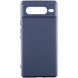 Чехол Silicone Cover Lakshmi (A) для Google Pixel 7 Pro Синий / Midnight Blue