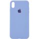 Чохол Silicone Case Full Protective (AA) для Apple iPhone XR (6.1 "), Голубой / Lilac Blue