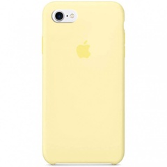 Чехол Silicone Case (AA) для Apple iPhone 7 / 8 (4.7") Желтый / Mellow Yellow