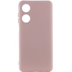 Чохол Silicone Cover Lakshmi Full Camera (A) для Oppo A38 / A18, Рожевий / Pink Sand