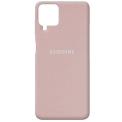 Чехол Silicone Cover Full Protective (AA) для Samsung Galaxy A22 4G / M32 Розовый / Pink Sand