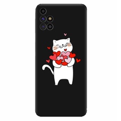 Чехол Cat In Love для Samsung Galaxy M31, Cat In Love