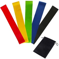 Эспандер MS 1967 (набор из 5 лент), Разноцветные