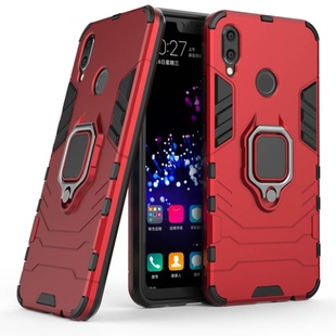 Ударопрочный чехол Transformer Ring for Magnet для Huawei P Smart+ (nova 3i) Красный / Dante Red