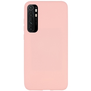 Силиконовый чехол Candy для Xiaomi Mi Note 10 Lite Розовый