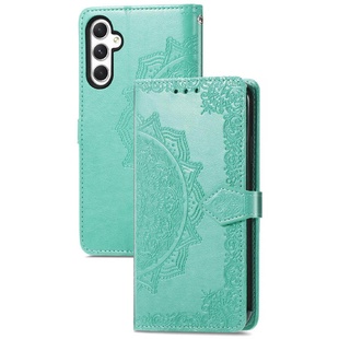 Кожаный чехол (книжка) Art Case с визитницей для Samsung Galaxy A15 4G/5G Бирюзовый