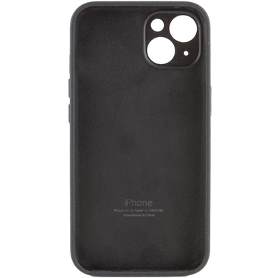 Чехол Silicone Case Full Camera Protective (AA) для Apple iPhone 14 Plus (6.7") Черный / Black