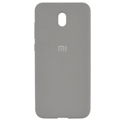 Чохол Silicone Cover Full Protective (AA) для Xiaomi Redmi 8a, Серый / Grey