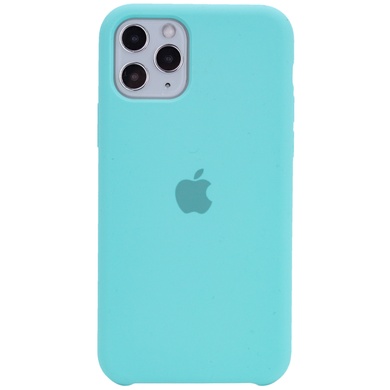 Чохол Silicone Case (AA) для Apple iPhone 11 Pro Max (6.5 "), Бирюзовый / Marine Green
