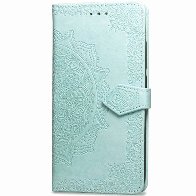 Кожаный чехол (книжка) Art Case с визитницей для Xiaomi Redmi 4a Бирюзовый