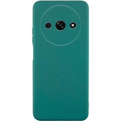 Силиконовый чехол Candy Full Camera для Xiaomi Redmi A3 Зеленый / Green