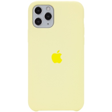 Чохол Silicone Case (AA) для Apple iPhone 11 Pro Max (6.5 "), Желтый / Mellow Yellow