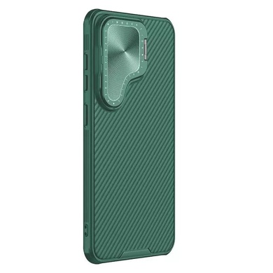 Карбонова накладка Nillkin Camshield Prop для Samsung Galaxy S24+, Deep Green