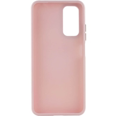 TPU чохол Bonbon Metal Style для Samsung Galaxy A13 4G, Рожевий / Light pink