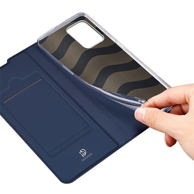 Чохол-книжка Dux Ducis з кишенею для візиток для Oppo A74 4G, Синий