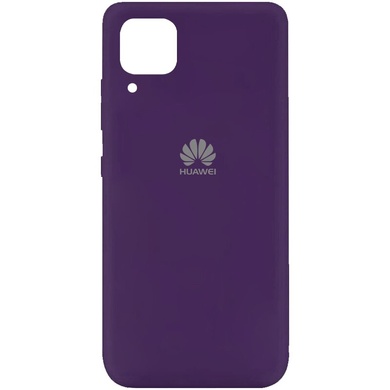Чехол Silicone Cover My Color Full Protective (A) для Huawei P40 Lite, Фиолетовый / Purple