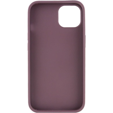 TPU чехол Bonbon Metal Style для Apple iPhone 13 (6.1") Бордовый / Plum
