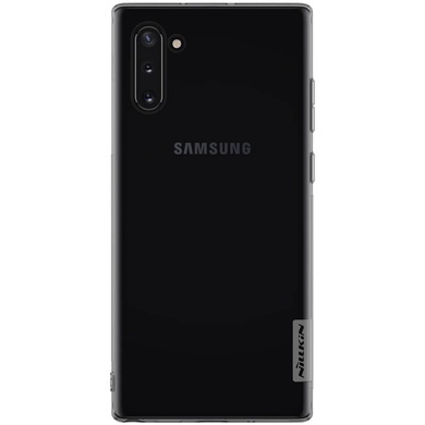 TPU чехол Nillkin Nature Series для Samsung Galaxy Note 10 Серый (прозрачный)