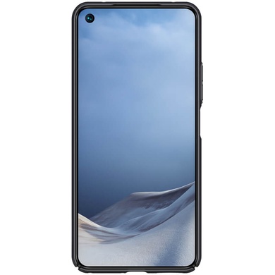 Карбоновая накладка Nillkin Camshield (шторка на камеру) для Xiaomi Mi 11 Lite Черный / Black