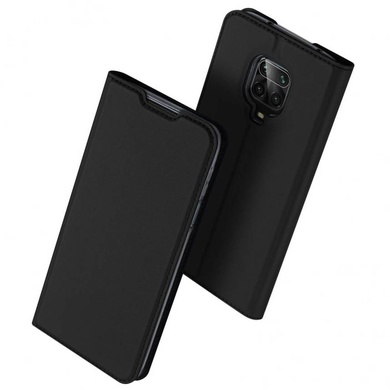Чехол-книжка Dux Ducis с карманом для визиток для Xiaomi Redmi Note 9s / Note 9 Pro / Note 9 Pro Max Черный