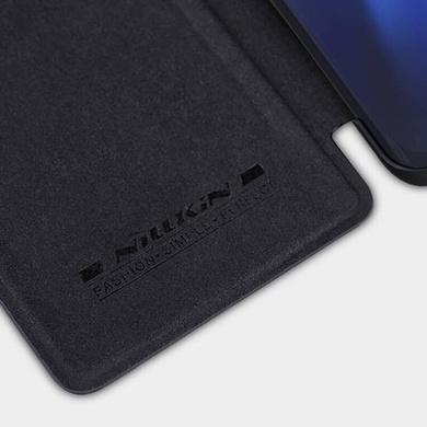 Шкіряний чохол (книжка) Nillkin Qin Series для Xiaomi Mi 11, Чорний