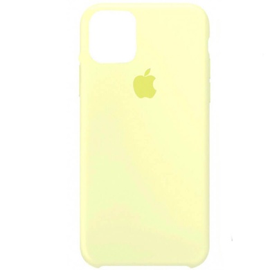 Чехол Silicone Case (AA) для Apple iPhone 11 Pro Max (6.5") Желтый / Mellow Yellow