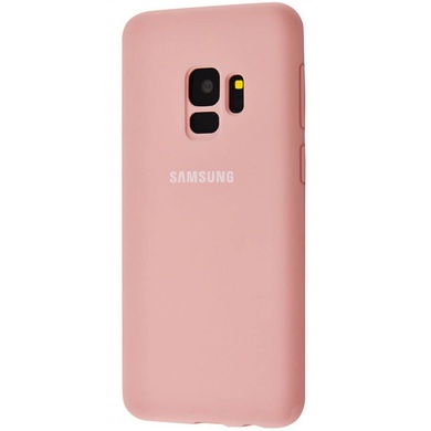Чохол Silicone Cover Full Protective (AA) для Samsung Galaxy S9, Рожевий / Pink Sand