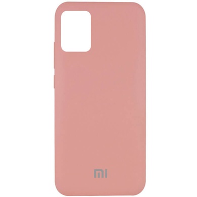Чохол Silicone Cover Full Protective (AA) для Xiaomi Mi 10 Lite, Розовый / Peach