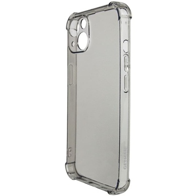 TPU чехол GETMAN Ease logo усиленные углы для Apple iPhone 13 mini (5.4") Серый (прозрачный)