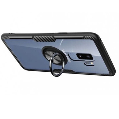 TPU+PC чехол Deen CrystalRing под магнитный держатель для Samsung Galaxy S9+