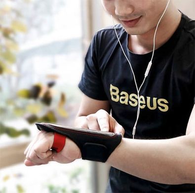 Спортивный чехол на запястье BASEUS Flexible Wristband 5.8", Красный