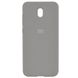 Чехол Silicone Cover Full Protective (AA) для Xiaomi Redmi 8a Серый / Grey