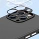 TPU чохол Glass Camera для Apple iPhone 13 Pro (6.1"), Чорний