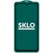 Захисне скло SKLO 5D (full glue) для Samsung Galaxy A22 4G / M32, Чорний