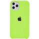 Чохол Silicone Case (AA) для Apple iPhone 11 Pro Max (6.5 "), Зеленый / Green