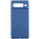 Чехол Silicone Cover Lakshmi (A) для Google Pixel 7 Pro Синий / Navy Blue