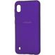 Чохол Silicone Cover Full Protective (AA) для Samsung Galaxy A10 (A105F), Фіолетовий / Purple