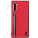 TPU чехол SHENGO Textile series для Samsung Galaxy Note 10 Красный